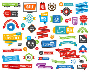 Wall Mural - tag label sticker banner vector