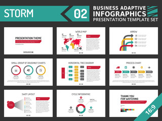 presentation template set 2