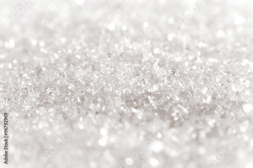 Cuadros en Lienzo Sugar crystals close-up