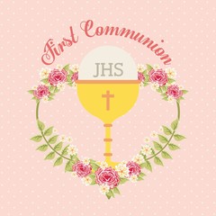 Poster - first communion design 