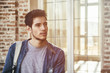 © theartofphoto - Young Handsome Man Outside Historic Building