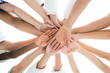 © Andrey Popov - Medical Team Piling Hands