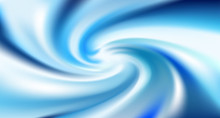Blue Twirl Background (Vector)