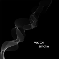 Poster - Abstract vector monochrome background
