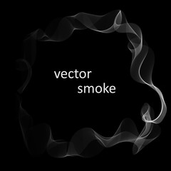 Wall Mural - abstract background with smoke