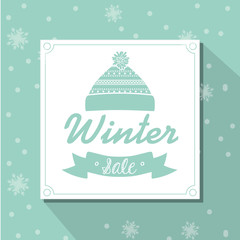 Wall Mural - winter sale design 