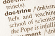 © aga7ta - Dictionary definition of word doctrine