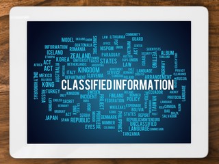 Sticker - Classified information