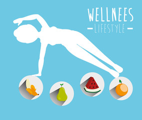 Wellnees lifestyle graphic