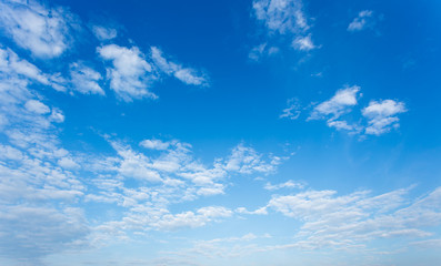 Clouds and blue sky background