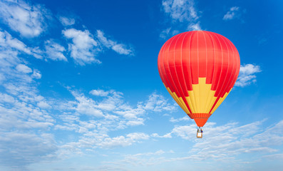 Wall Mural - Colorful hot air balloon