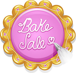 Wall Mural - Bake Sale Cake Frosting