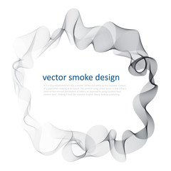 Wall Mural - abstract background with smoke