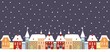 © janista - Town in winter, vector background