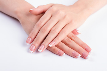 Fotomurales - Female classic manicure.
