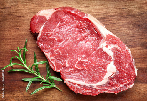Premières steak de boeuf Poster Mural XXL