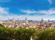 Panoramic view of Rome