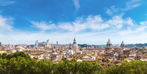 Fototapete - Panoramic view of Rome