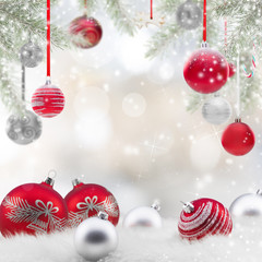 Wall Mural - Abstract Christmas background