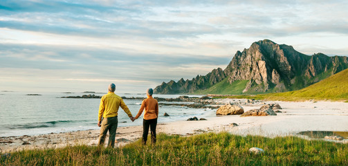 Wall Mural - hiking in norway