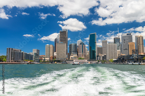 Obraz na płótnie Sydney, Nowa Południowa Walia. Panoramę miasta w piękny dzień