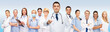 © Syda Productions - group of doctors with clipboard pointing at you