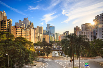 Wall Mural - Downtown Sao Paulo in the morning