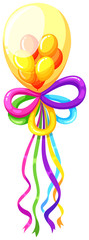 Sticker - Fancy balloons in many colors