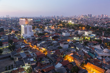 Poster - Jakarta sunset