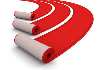 Poster - Red Carpets (clipping path included)