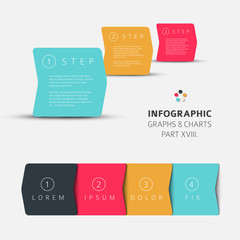 Poster - Vector flat design infographic elements