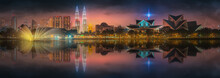 Beautiful Cityscape Of Kuala Lumpur Skyline