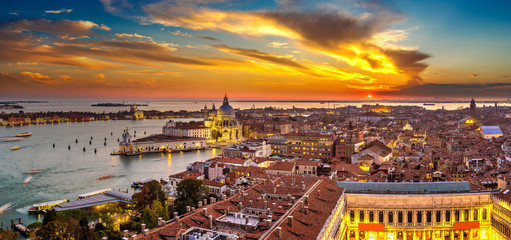 Poster - Aerial view of Venice