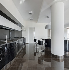 Modern kitchen interior