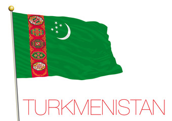 turkmenistan flag