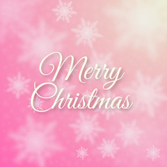 Vector illustration Merry Christmas. Abstract background with li