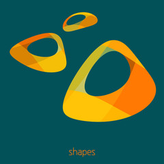 Poster - Abstract rounded shapes with round holes