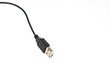© copterandmom - usb cable on white background