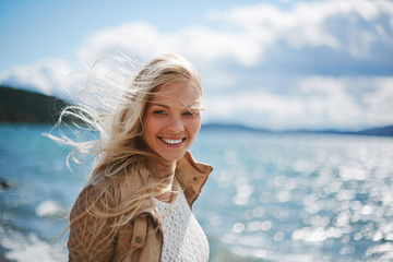 Woman outdoors