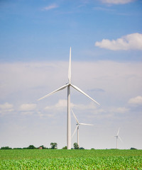 Smart Grid and Green Electricity by Wind farm