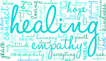 Healing Word Cloud