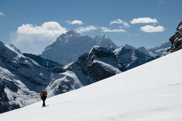 Papier Peint - Cho La Pass Trek - Nepal