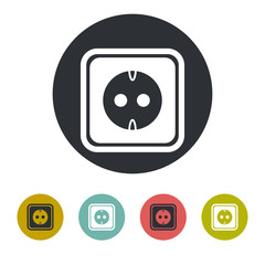 Power socket icon