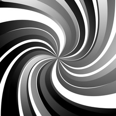 Poster - Abstract spiral element. Swirling, twirling shape. Vector