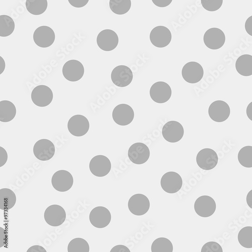 Cotton fabric Seamless pattern polka dots.