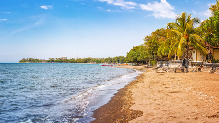 Beach at Lovina, Bali, Indonesia