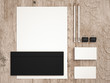 Mockup business template. Set of elements for branding identity