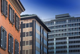 Milan (Italy): old and modern buildings