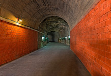 Tunnel Leading To The Caves