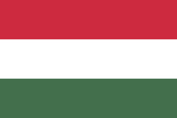 Wall Mural - Flag of Hungary